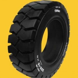Pneu plein souple 15x4.5-8 (ou réf.125x75-8) LAUGFS Pneu plein souple 15x4.5-8 (ou réf.125x75-8) LAUGFS
