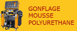 Gonflage pneus industriels mousse polyuréthane